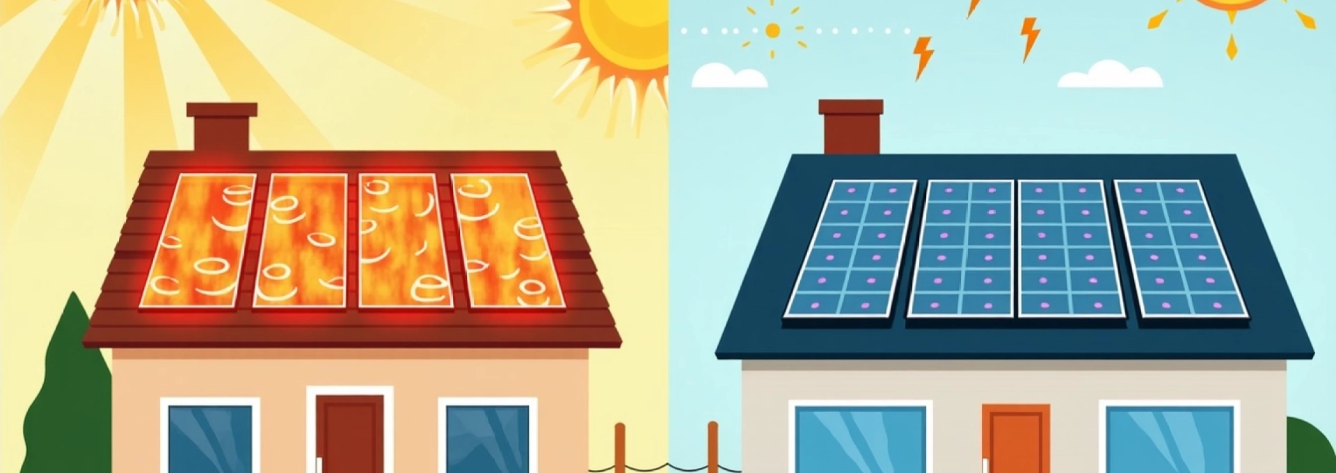 la différence entre solaire thermique et photovoltaïque