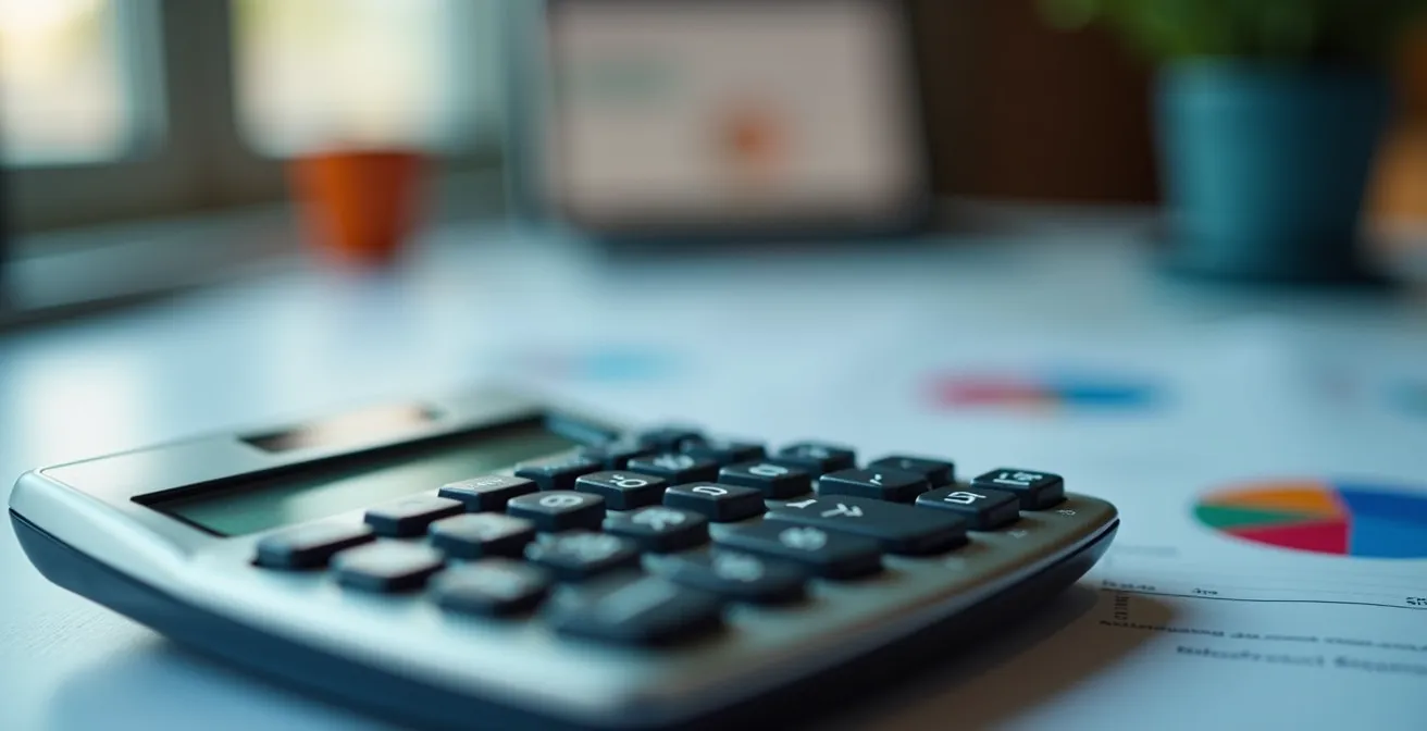 Analyse de rentabilité avec calculatrice et graphiques de performance